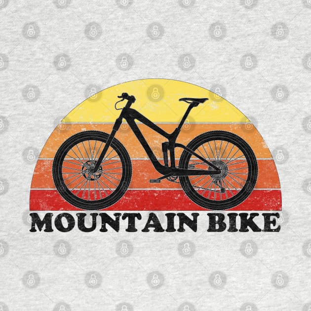 Mountain Bike Vintage Colors by TheWanderingFools